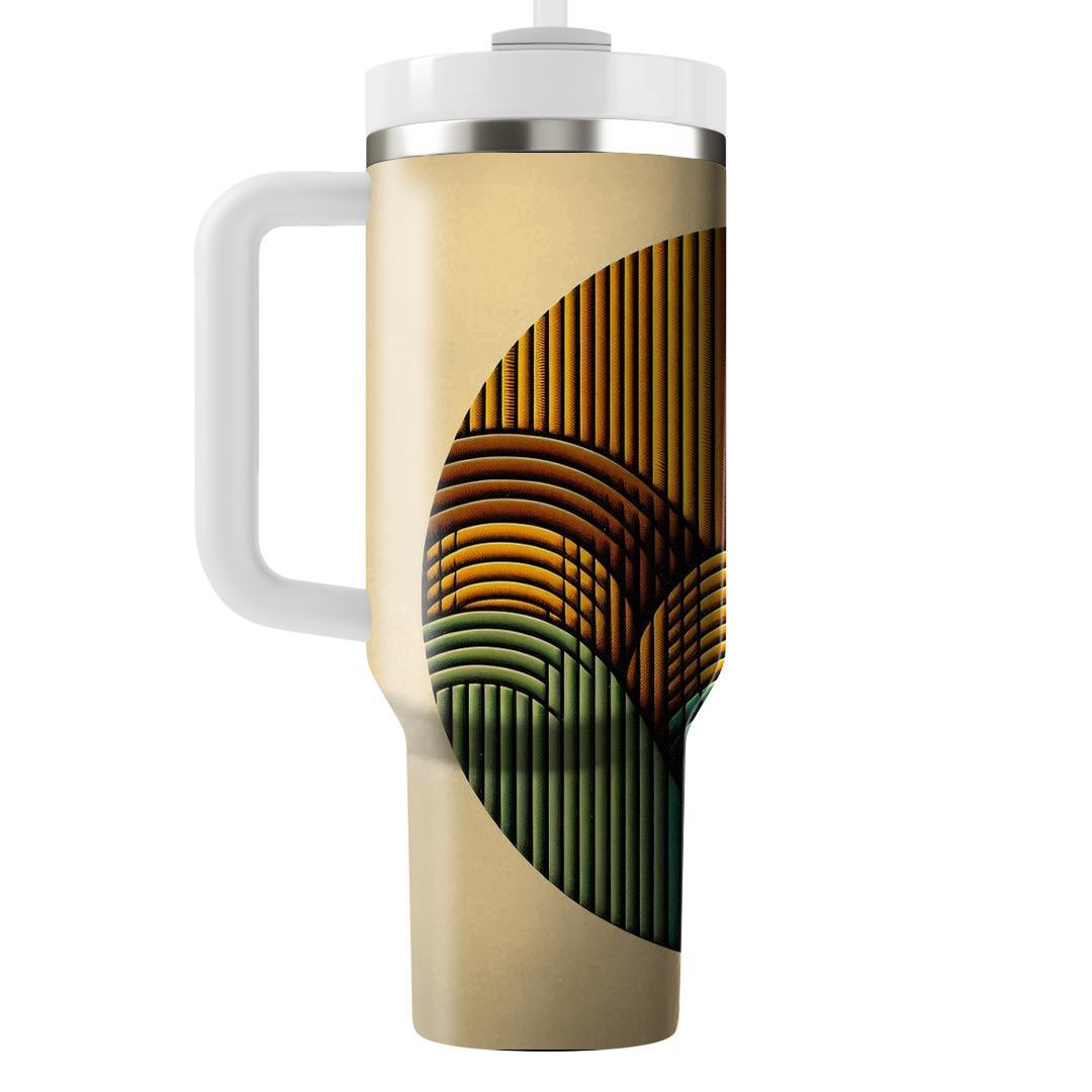 Classic Corduroy Texture  Tumbler Cups