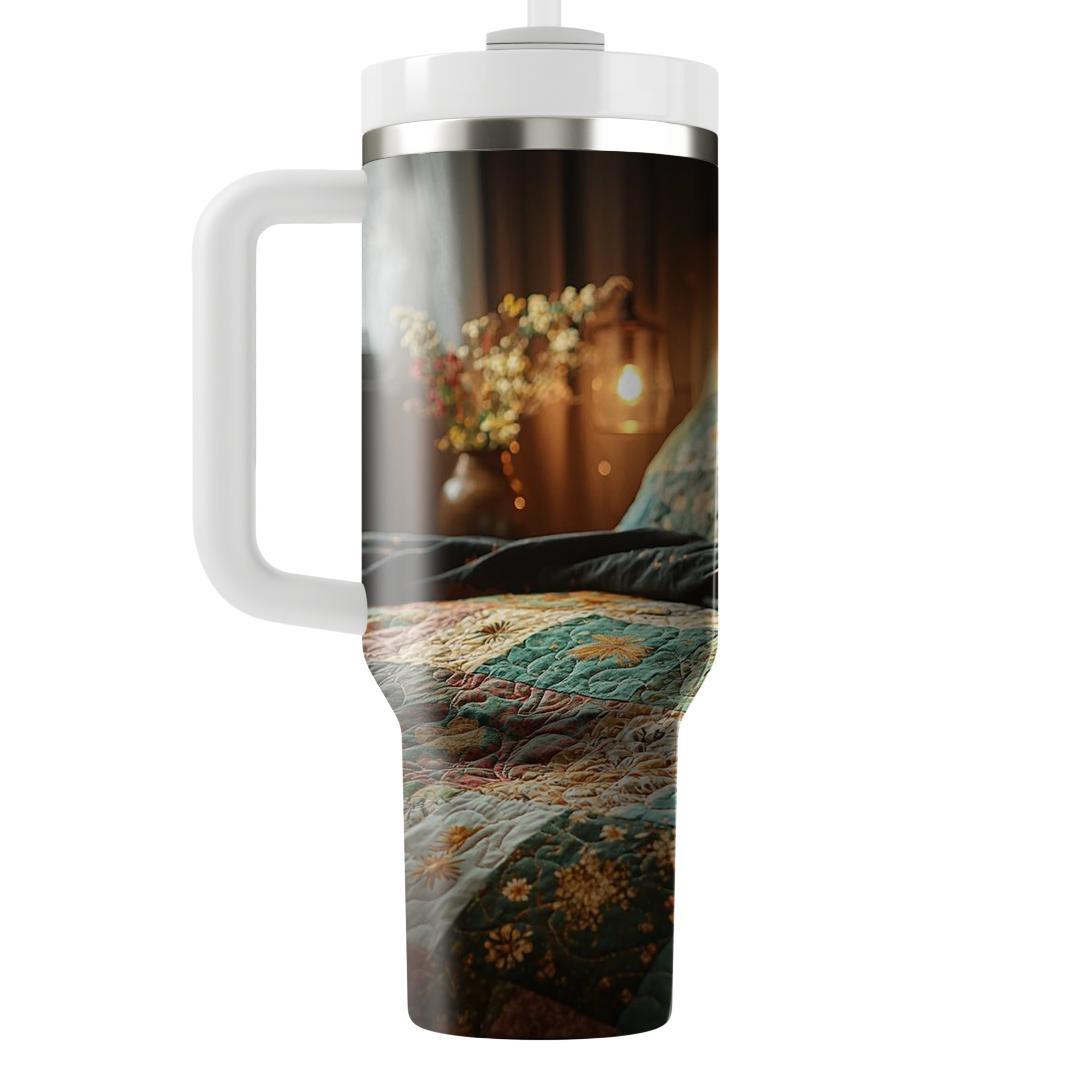 The Quilt Of Dreams: Stitched Together With Love Tumblers With Lids