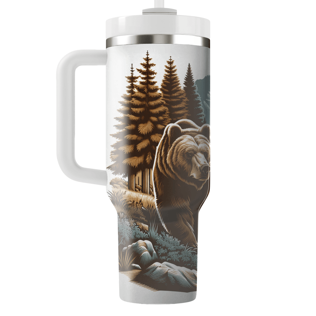 Adventurous Bear Trail  Tumblers For Gifts