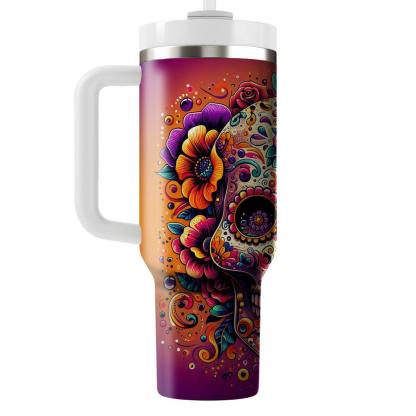 Harmony Of Spirits - Day Of The Dead  Tumblers With Lids