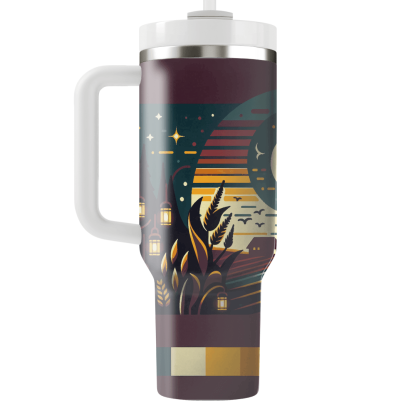 Harvest Moon  Personalized Tumblers