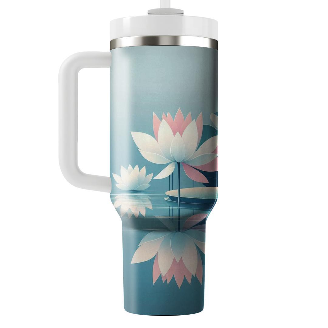 Zen Lotus Reflection  Insulated Tumblers