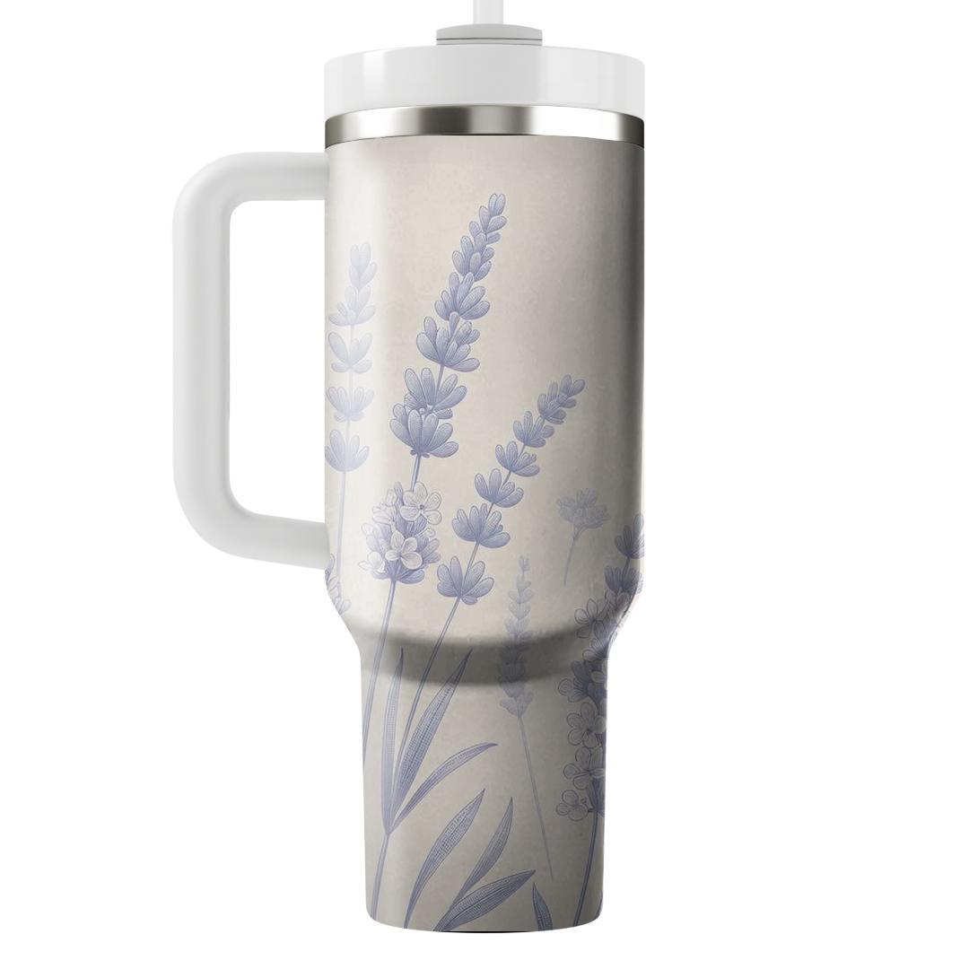 Charming Lavender Breeze  Tumbler Cups