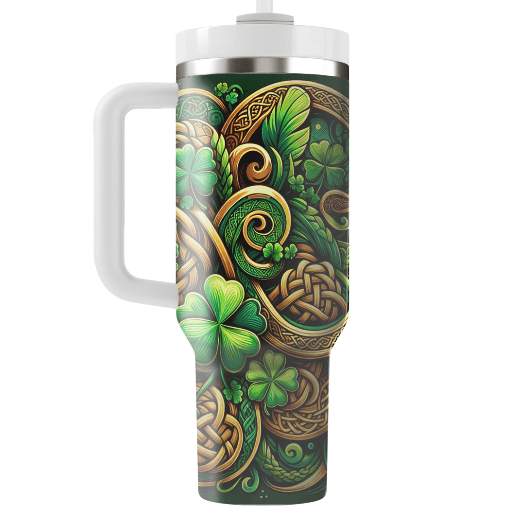 Celtic Tides - St. Patrick's Day  Decorative Tumblers