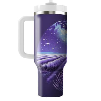 Celestial Lavender Fields  Insulated Tumblers