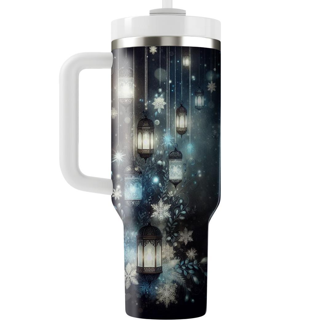 Winter Night Light  Custom Tumblers