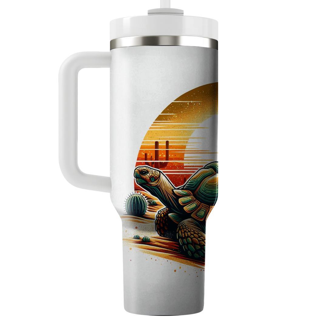 Timeless Tortoise Journey  Travel Tumblers