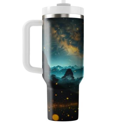 Magical Firefly Night  Travel Tumblers
