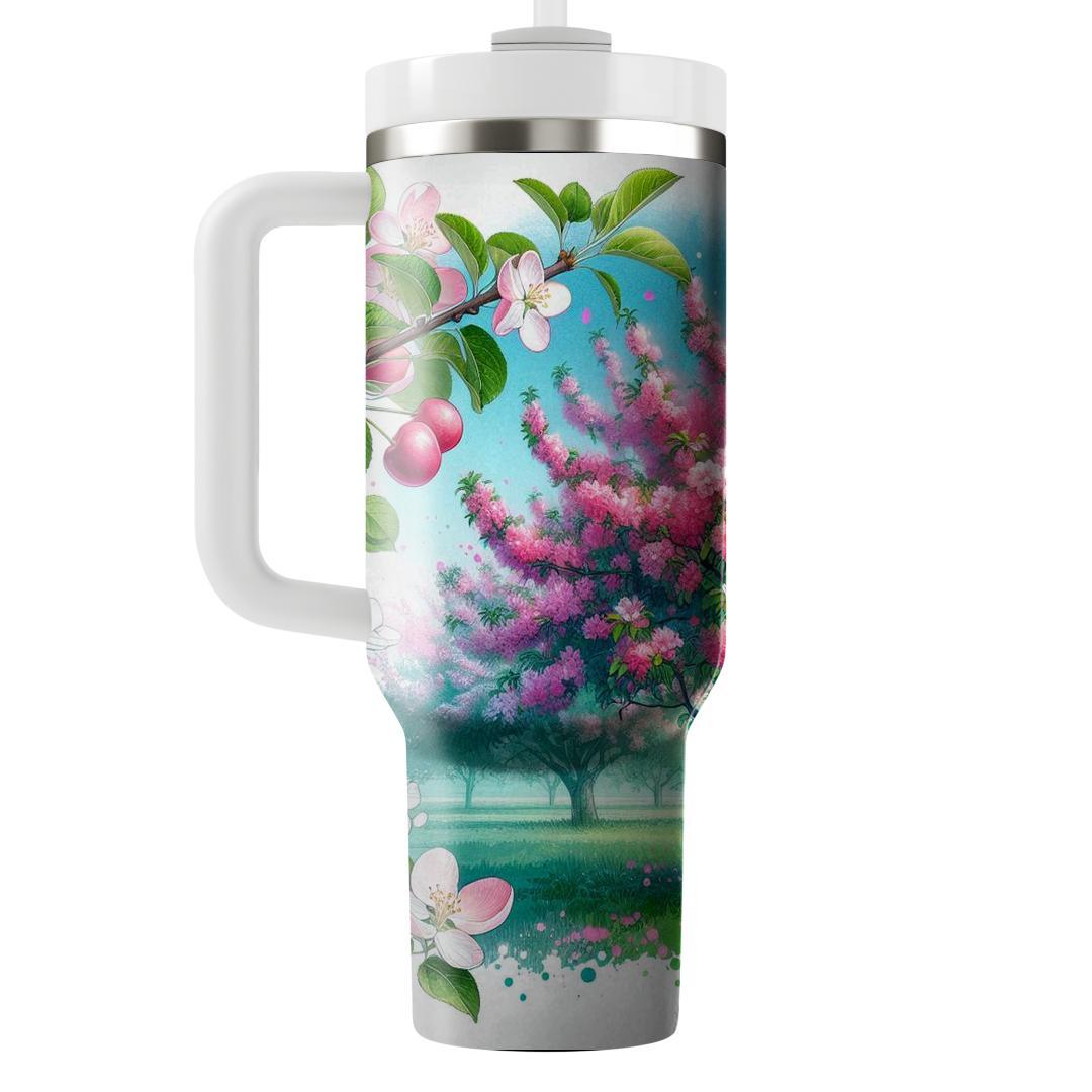 Spring Orchard Blossoms  Travel Tumblers