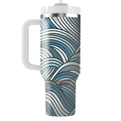 Dynamic Curved Lines  Insulated Tumblers