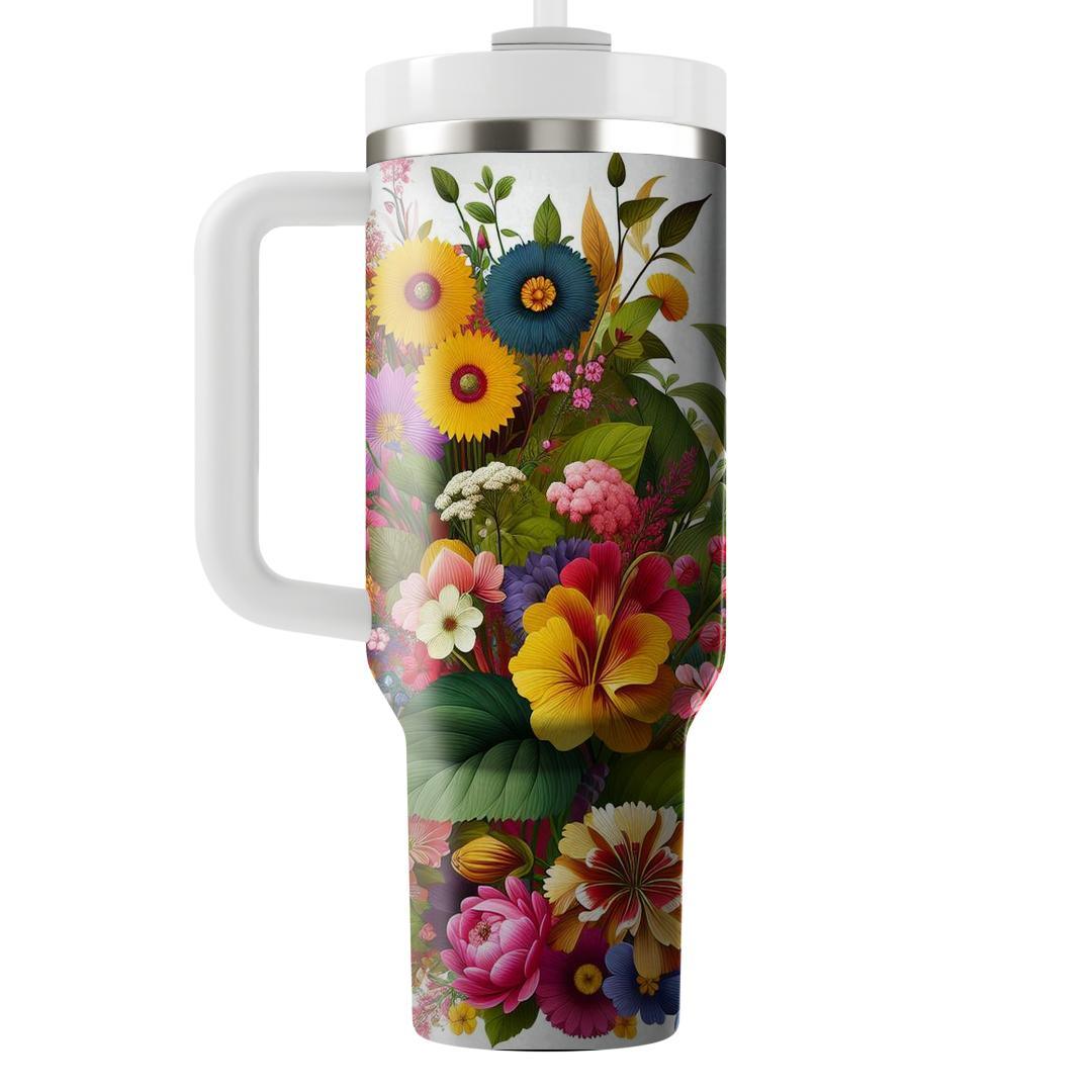 Spring Blossoms In Bloom  Tumblers With Lids