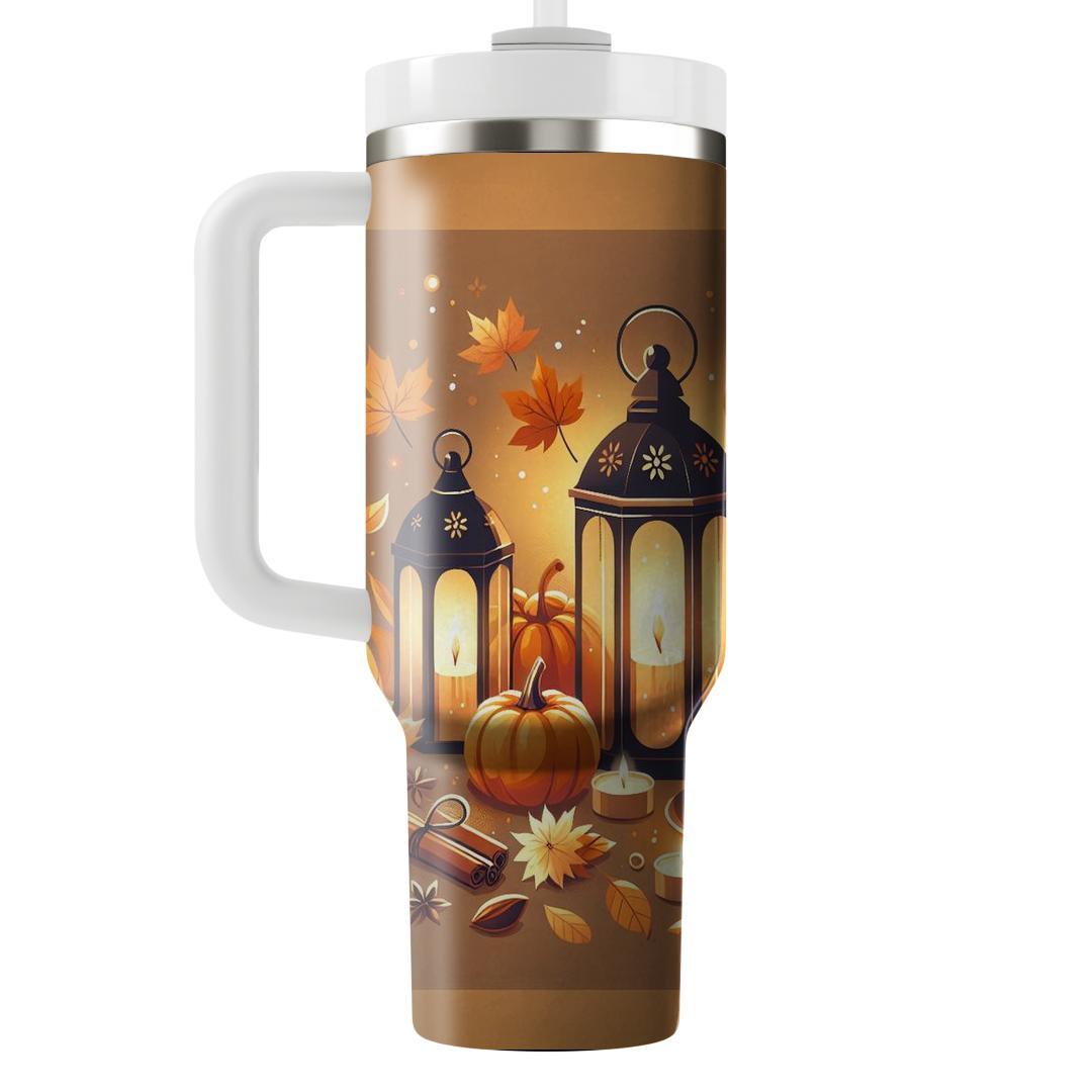 Autumn Warm Glow  Travel Tumblers