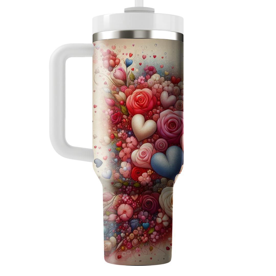 Reflections Of Love - Valentine’s Day  Tumblers With Lids