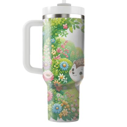 Lively Hedgehog Adventure  Tumblers With Lids