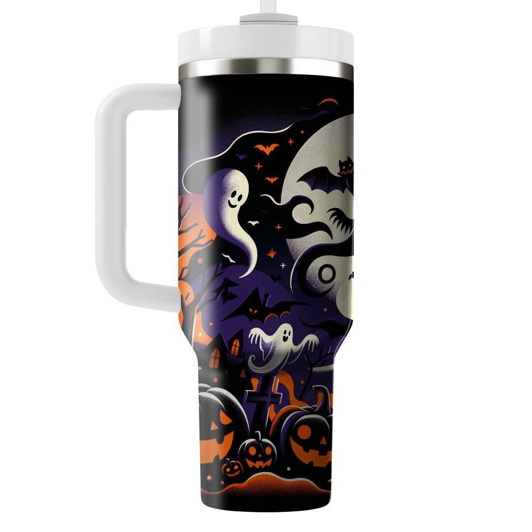 Spooky Halloween Night  Travel Tumblers