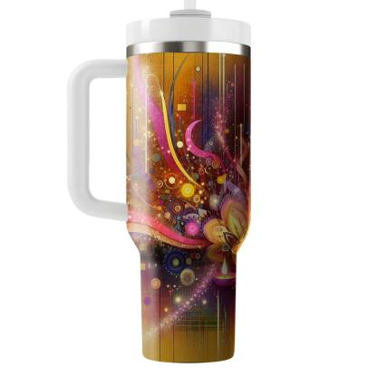 Whimsical Light - A Playful Diwali  Tumbler Cups