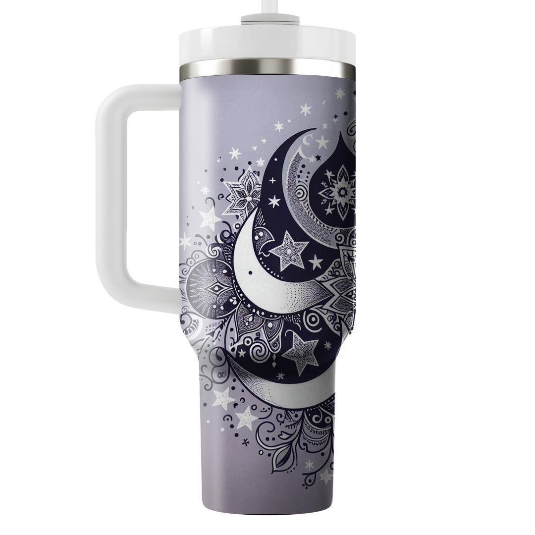 Crescent Dreams - Eid Al-fitr Celebration  Tumblers With Lids