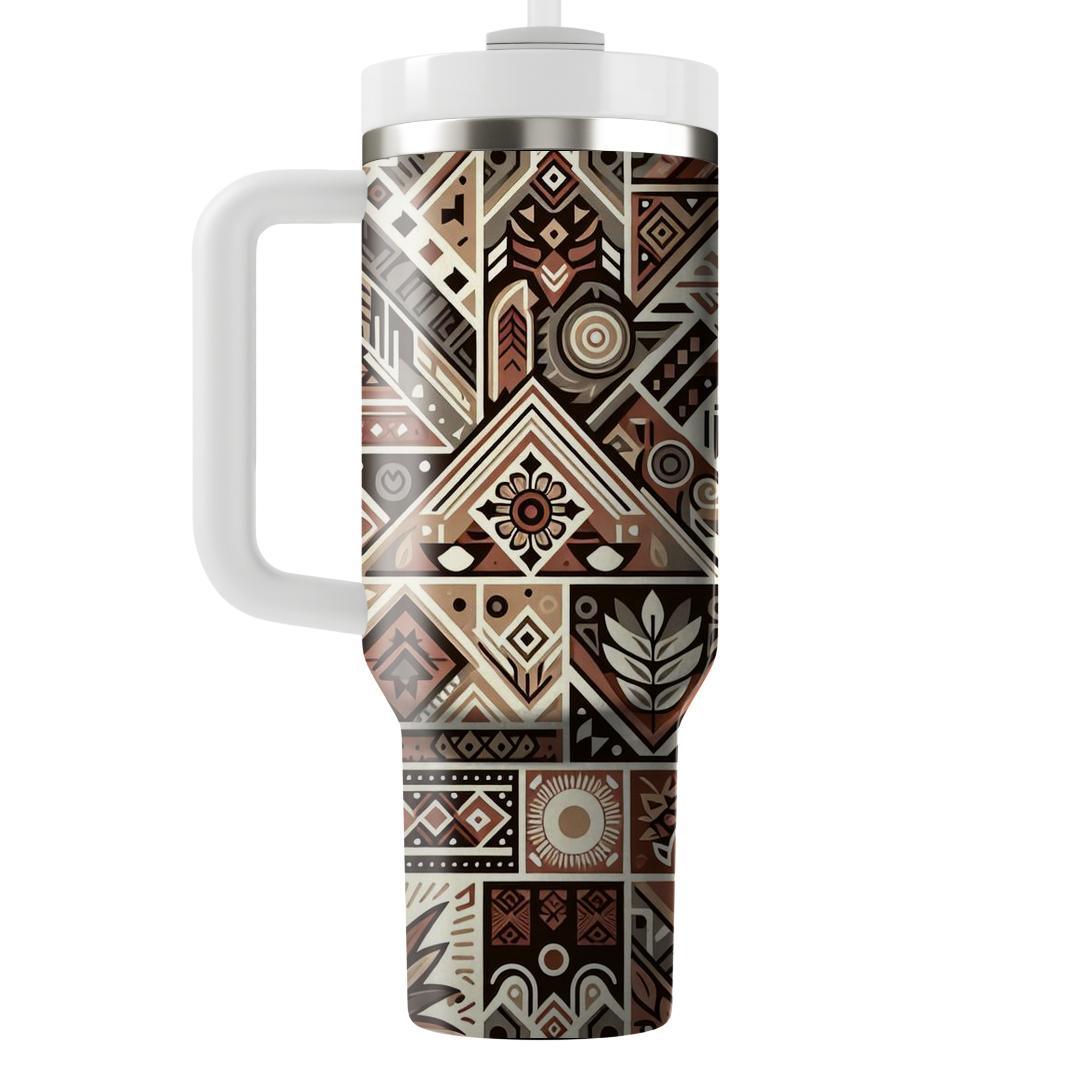 Majestic Tribal Print  Decorative Tumblers