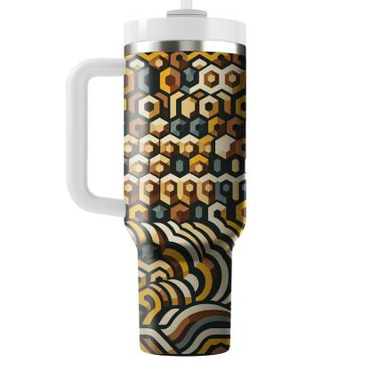 Hexagonal Honeycomb Fusion  Tumblers For Gifts