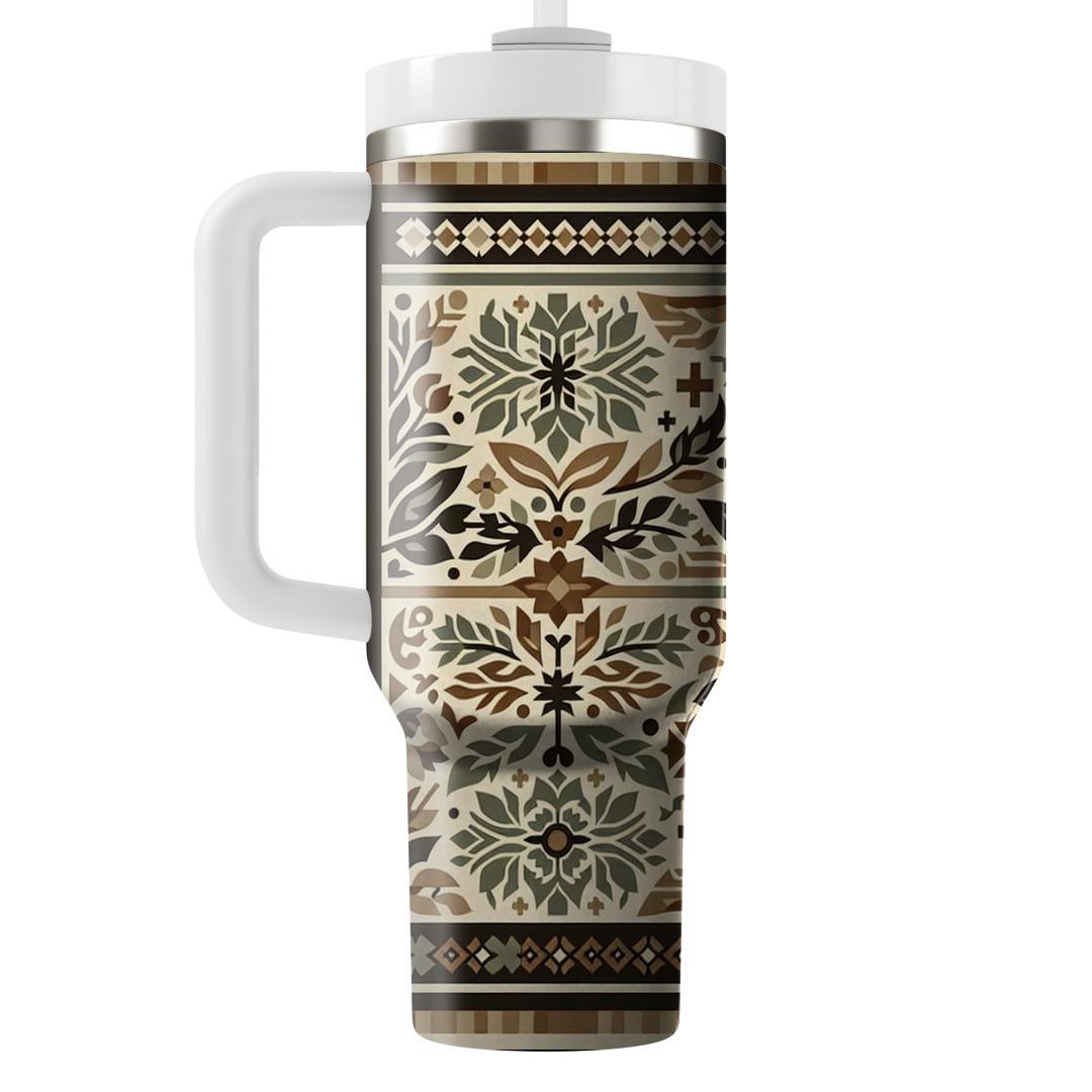 Rustic Country Plaid  Insulated Tumblers