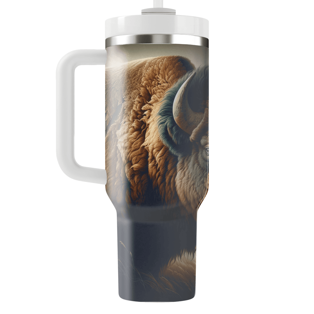 Wild Bison Majesty  Tumbler Cups