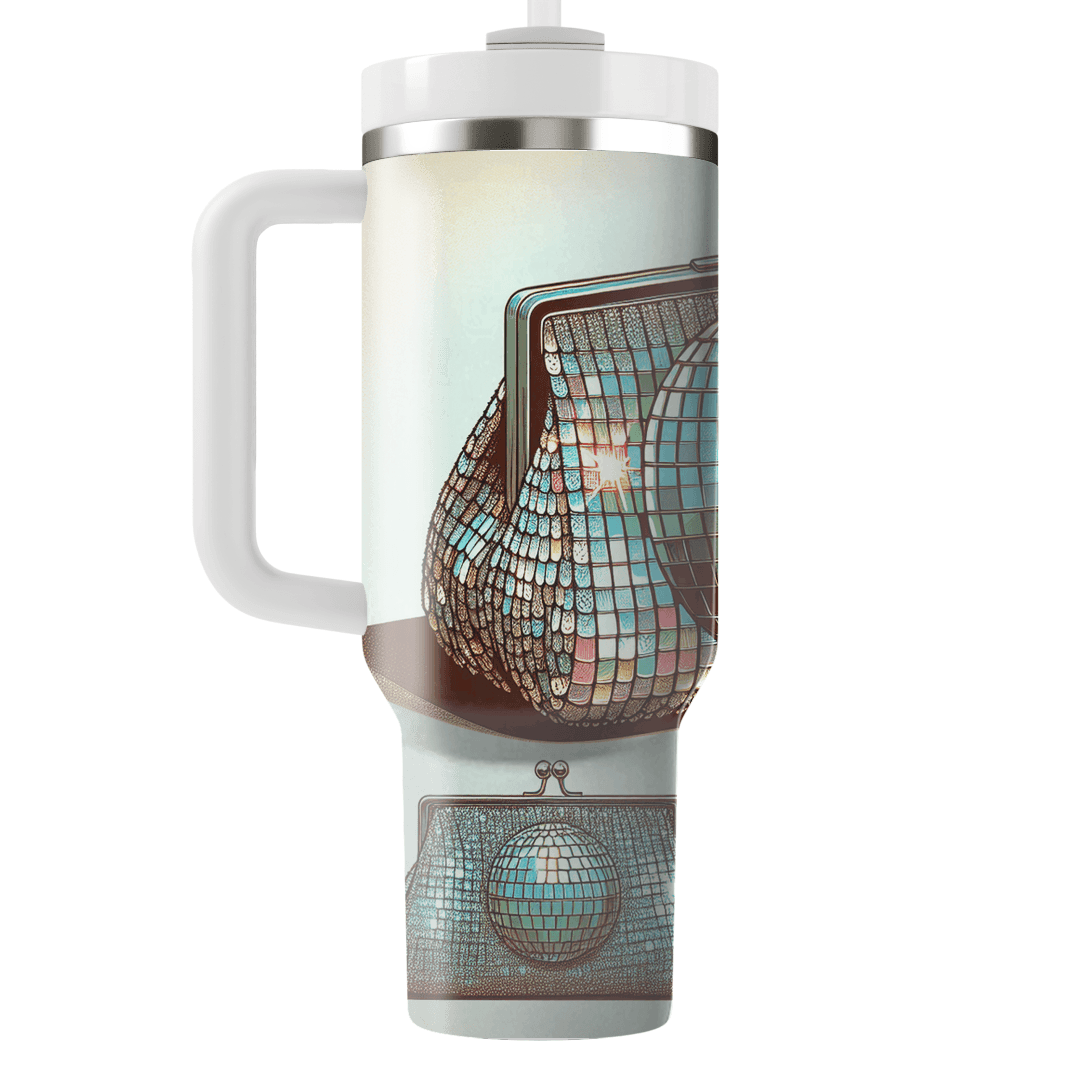 Bubbly Disco Ball Clutch Custom Tumblers