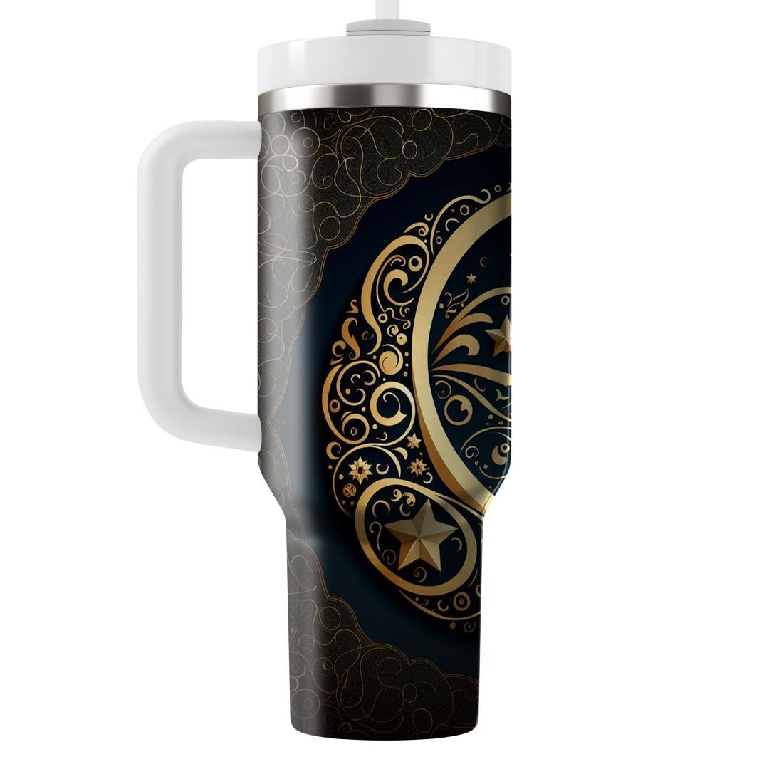 Spiritual Glow - Eid Al-fitr  Tumblers With Lids