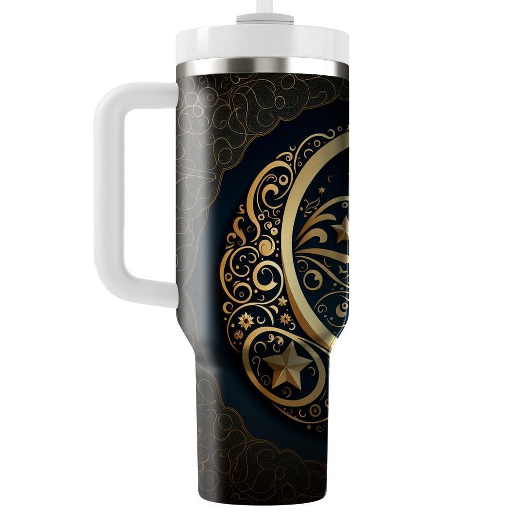 Spiritual Glow - Eid Al-fitr  Tumblers With Lids