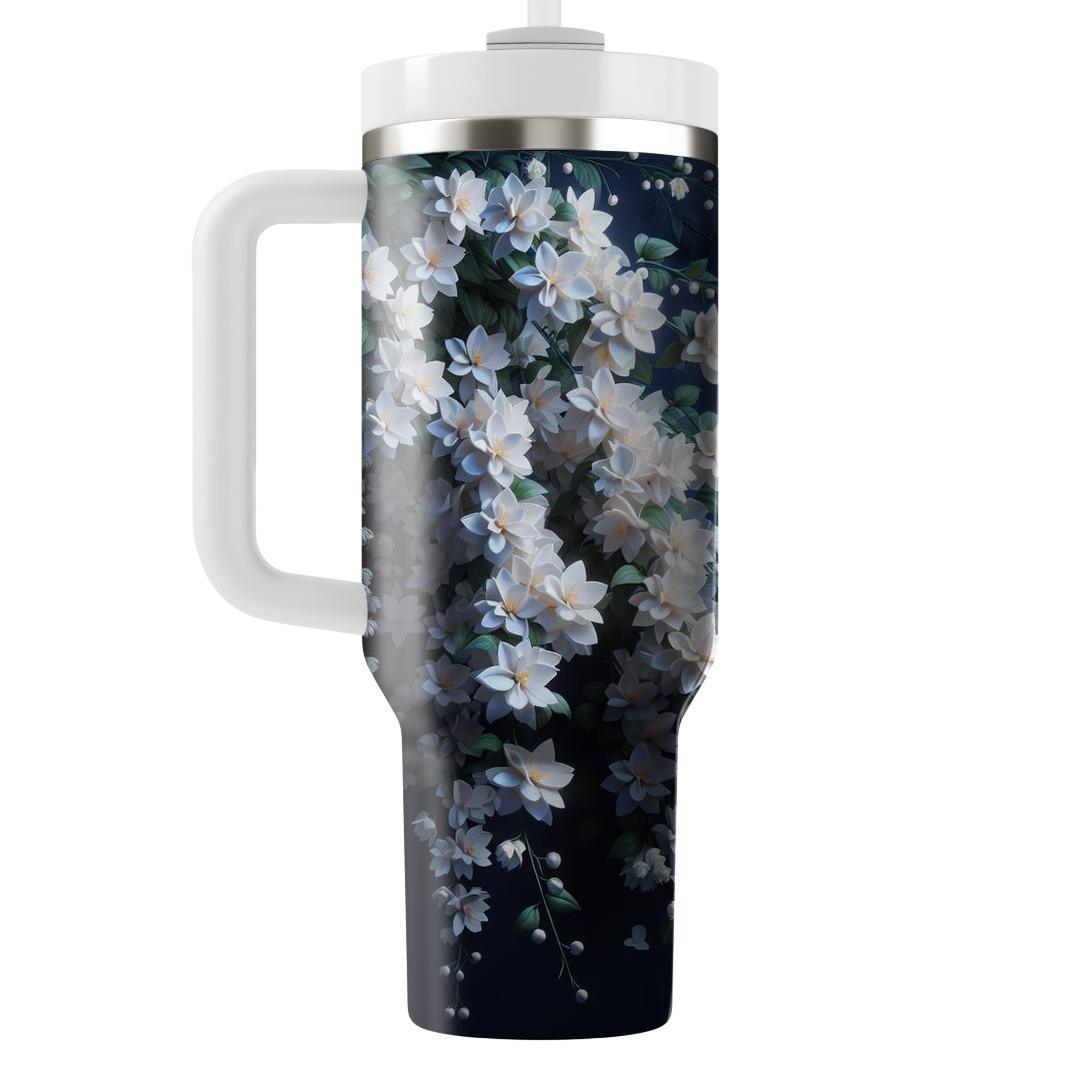 Moonlit Jasmine  Tumbler Cups