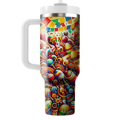 Summer Fiesta Adventure  Travel Tumblers