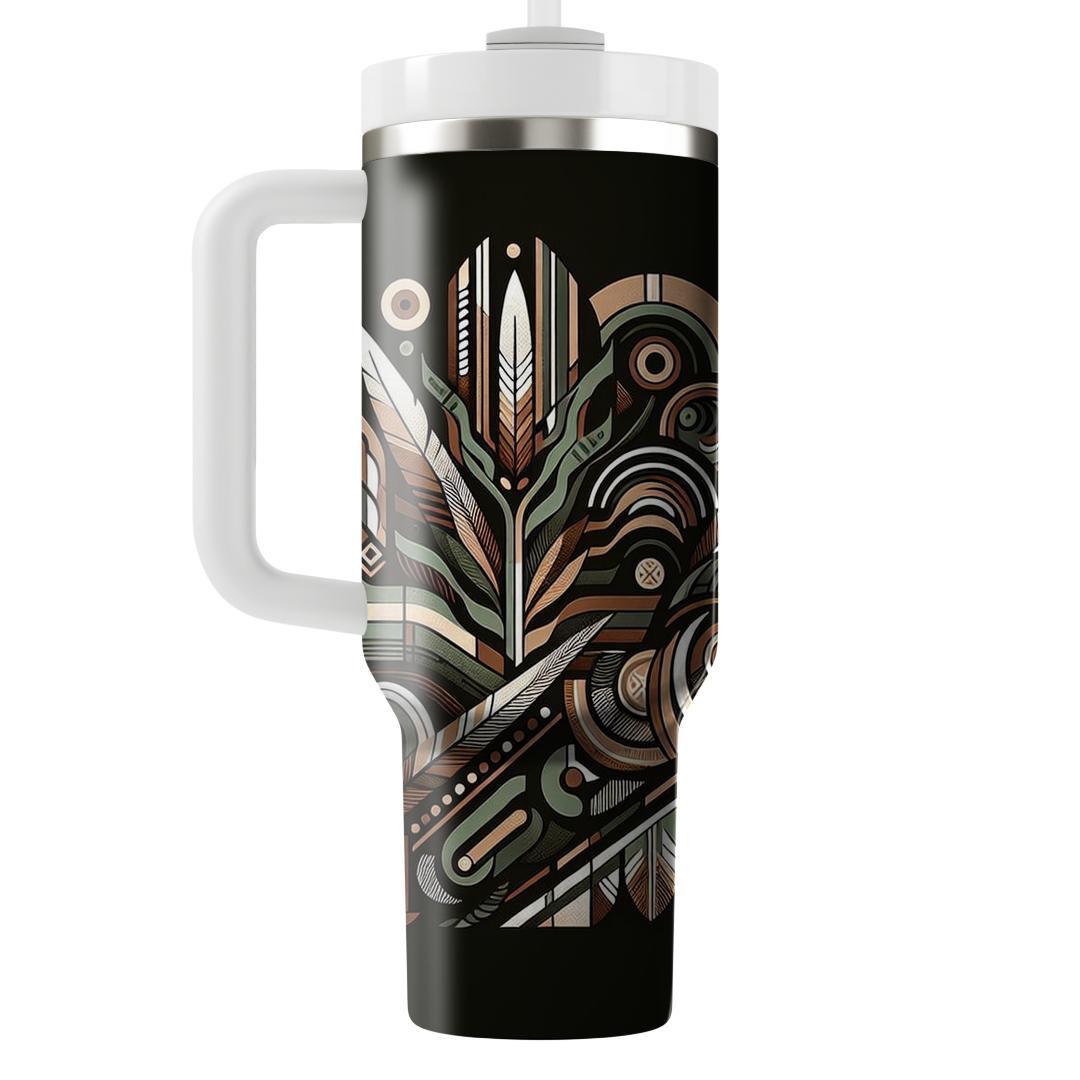 Echoes Of The Ancestors - Indigenous Peoples Day  Tumblers With Lids