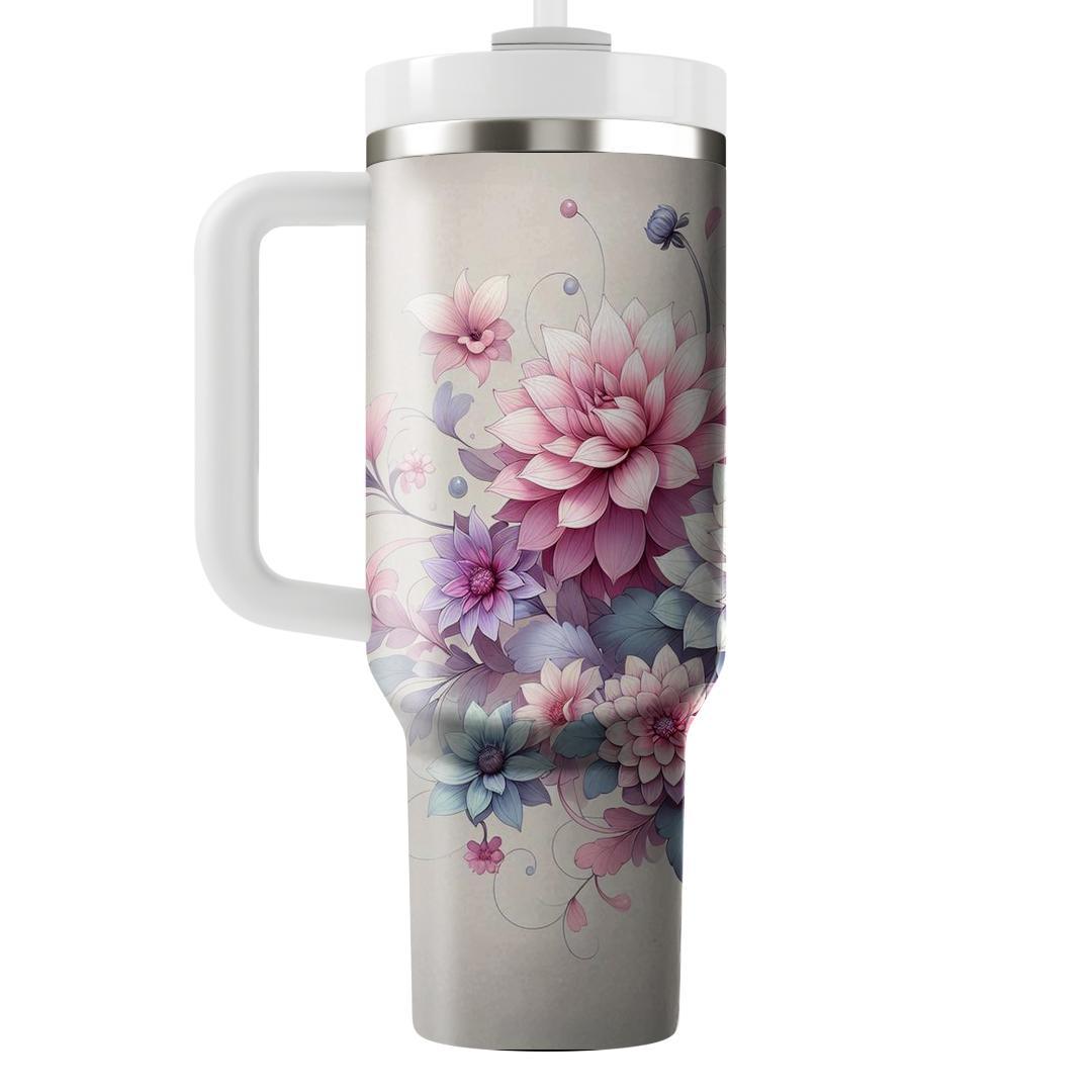 Ethereal Dahlia Dreams  Tumblers For Gifts