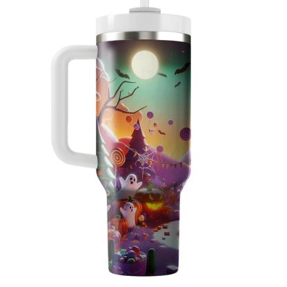 Playful Spirits - Halloween Delight  Decorative Tumblers