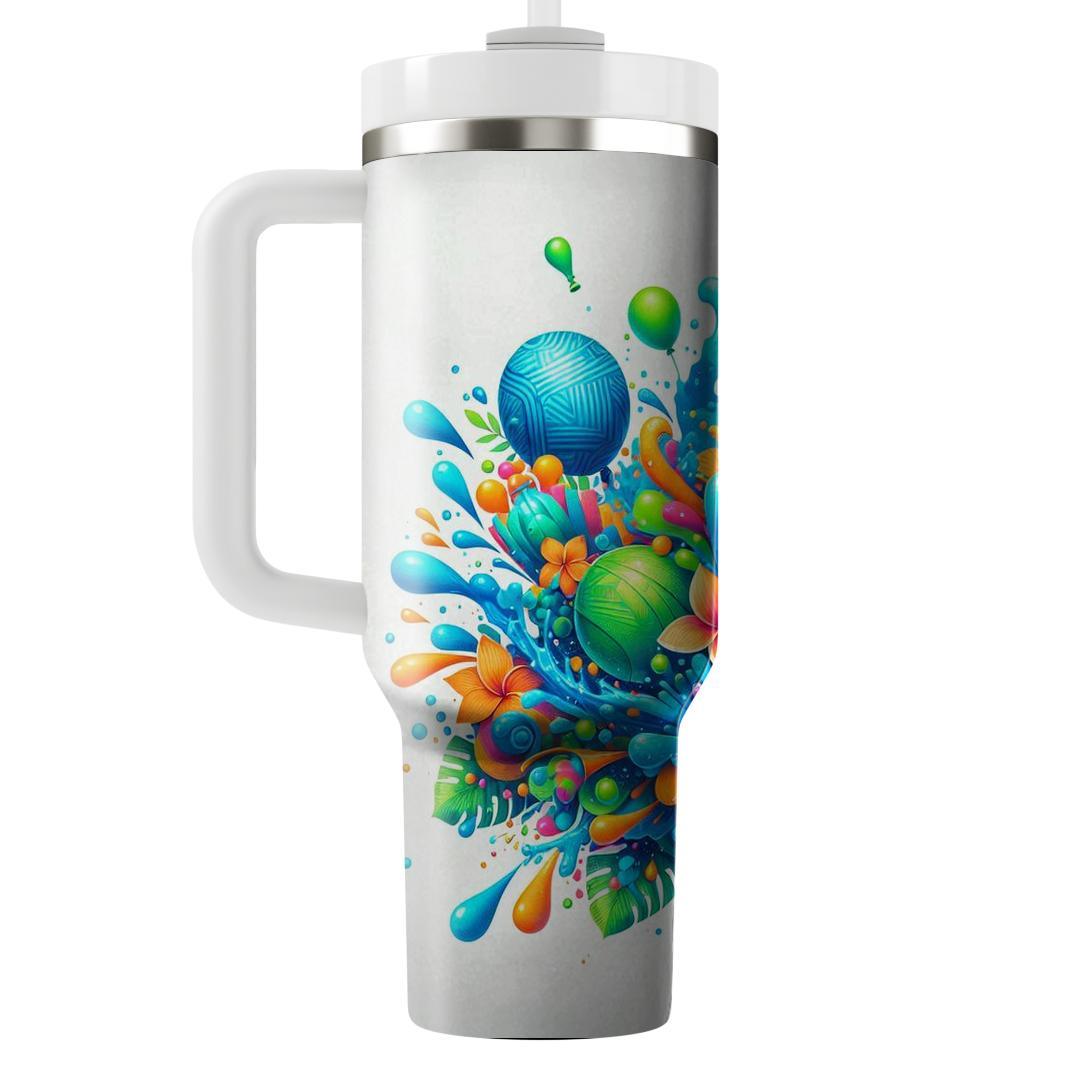 Playful Splashes - Water Festival  Personalized Tumblers