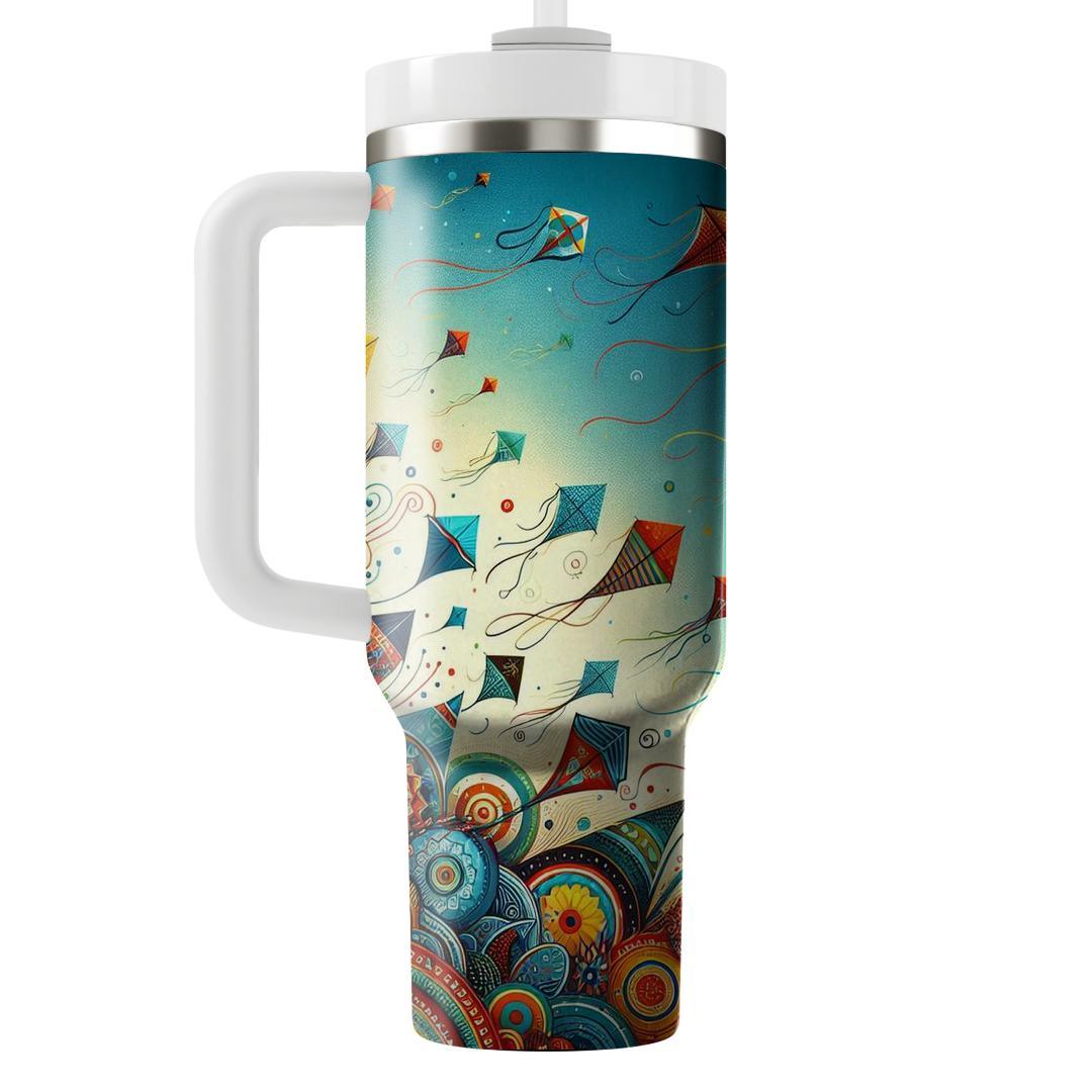 Luminous Kites - Makar Sankranti  Personalized Tumblers