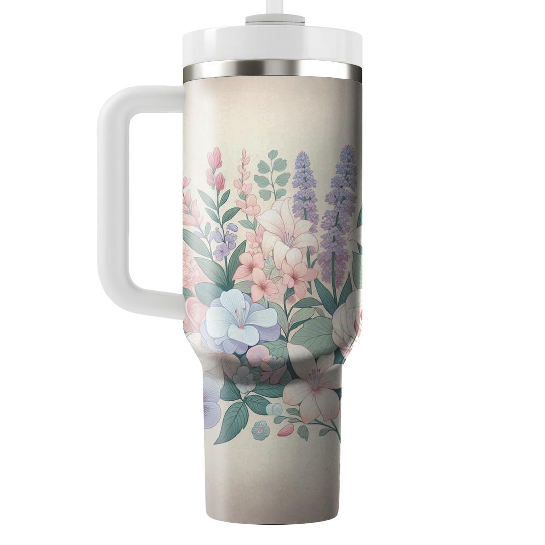 Pastel Garden  Tumblers For Gifts