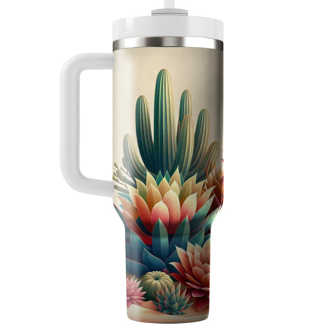 Cactus Blooms  Tumblers For Gifts