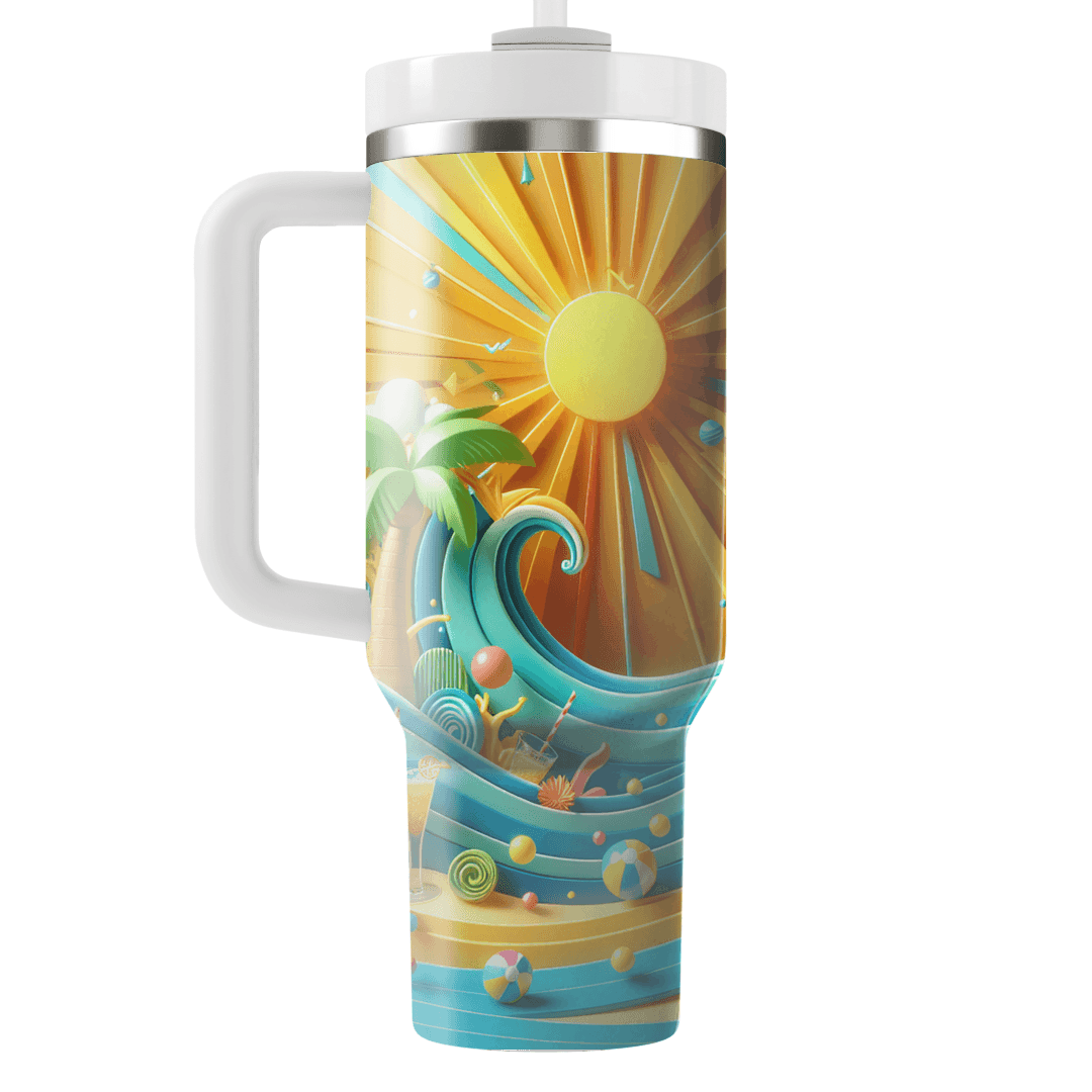 Summer Dreamscape  Insulated Tumblers