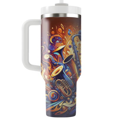 Jazzy Jazz Night  Tumbler Cups