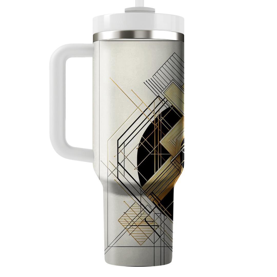 Deco Dreamscape  Travel Tumblers