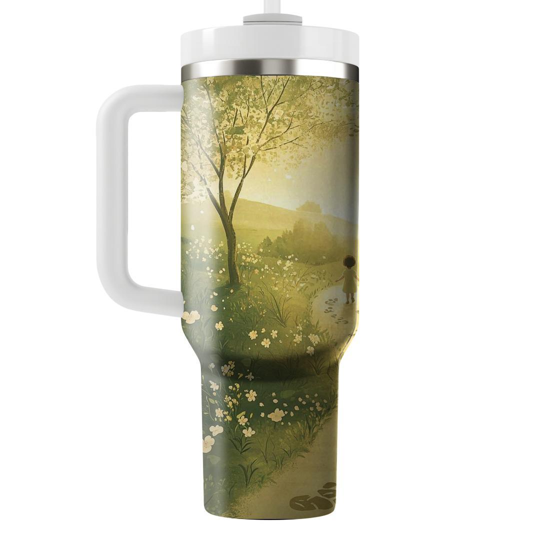 The Footprints Of Love: A Mother’s Lasting Impact Insulated Tumblers