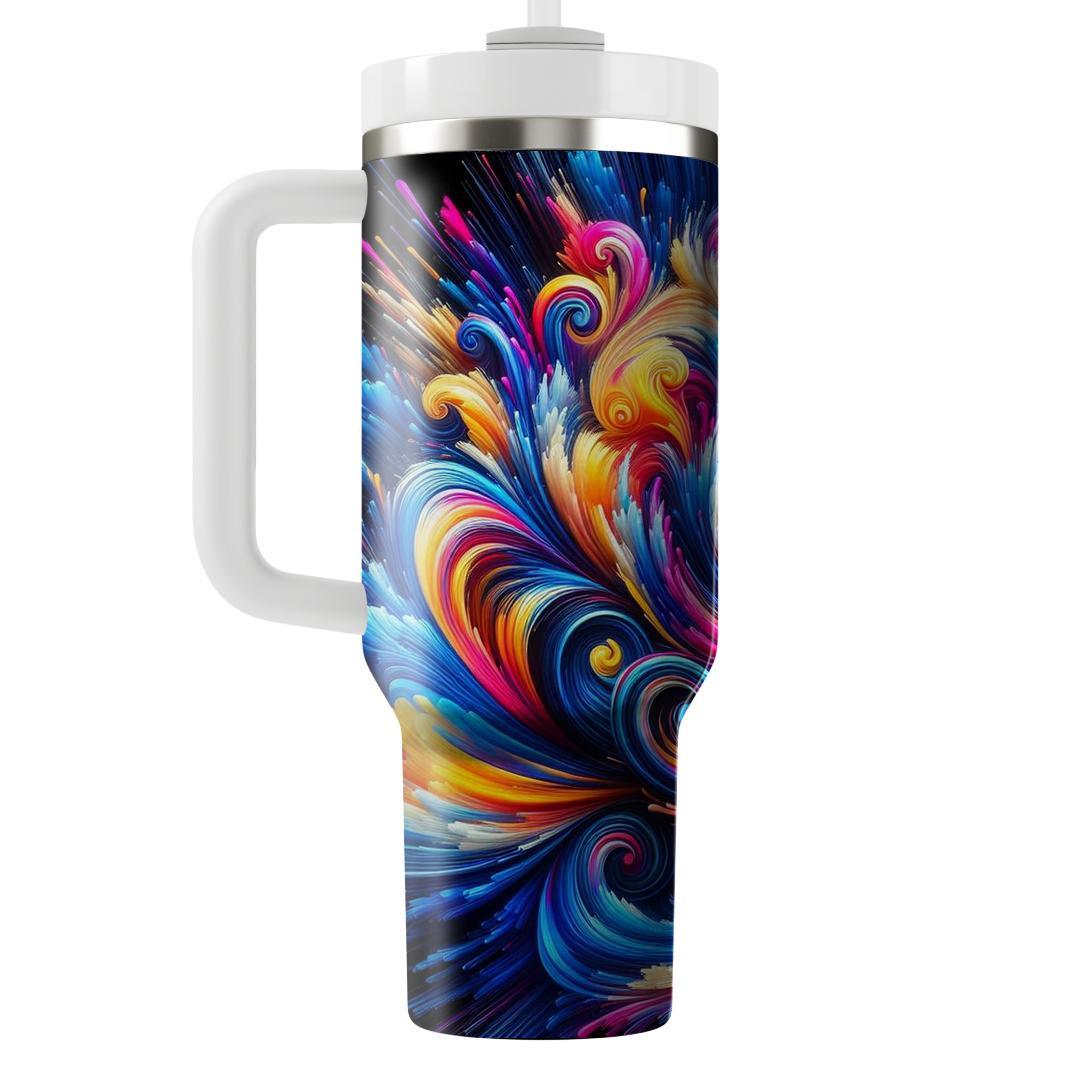  Color Burst  Travel Tumblers