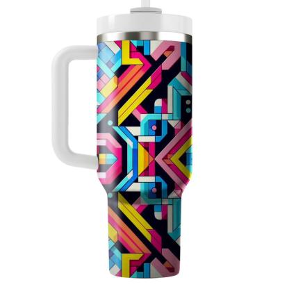 Prismatic Kaleidoscope  Insulated Tumblers