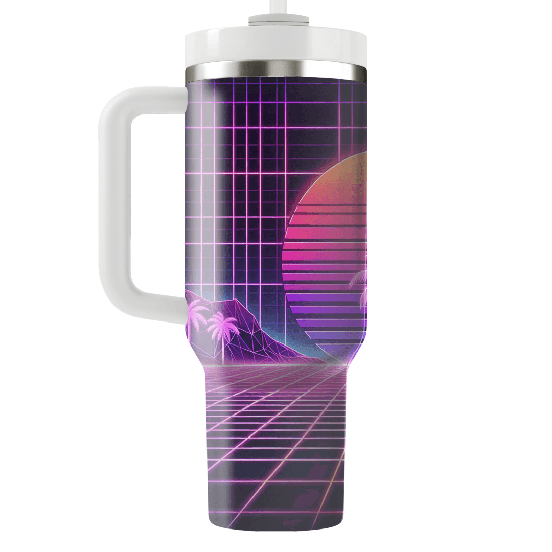 Retro Synthwave  Tumbler Cups