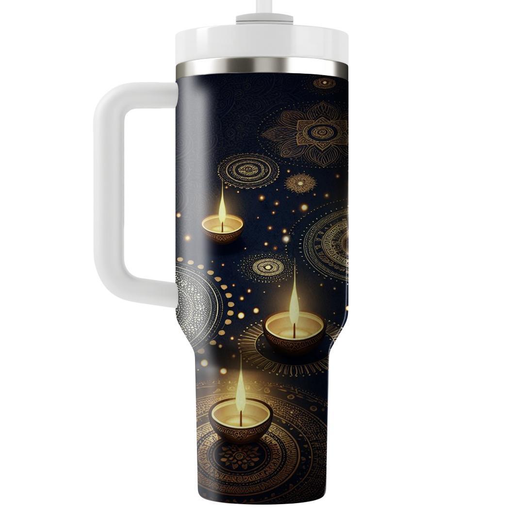 Serenity Of Diwali Lights Unique Tumblers