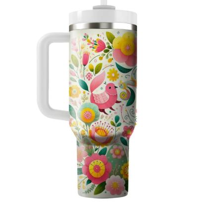 Garden Of Celebration - Spring Festival  Tumblers With Lids