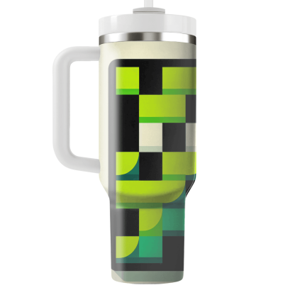 Retro Checkerboard  Custom Tumblers