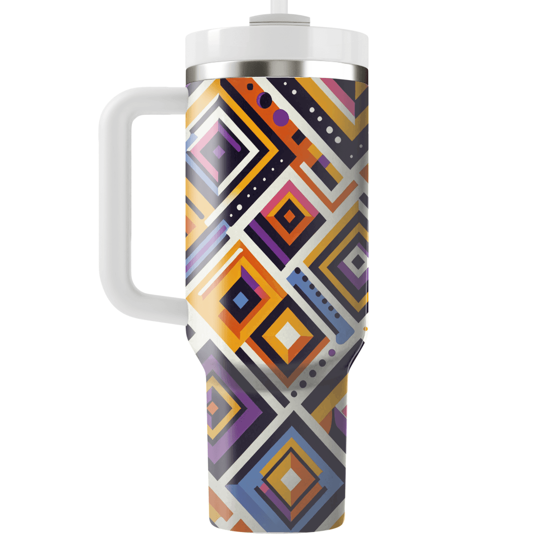 Dynamic Diamond Patterns  Unique Tumblers