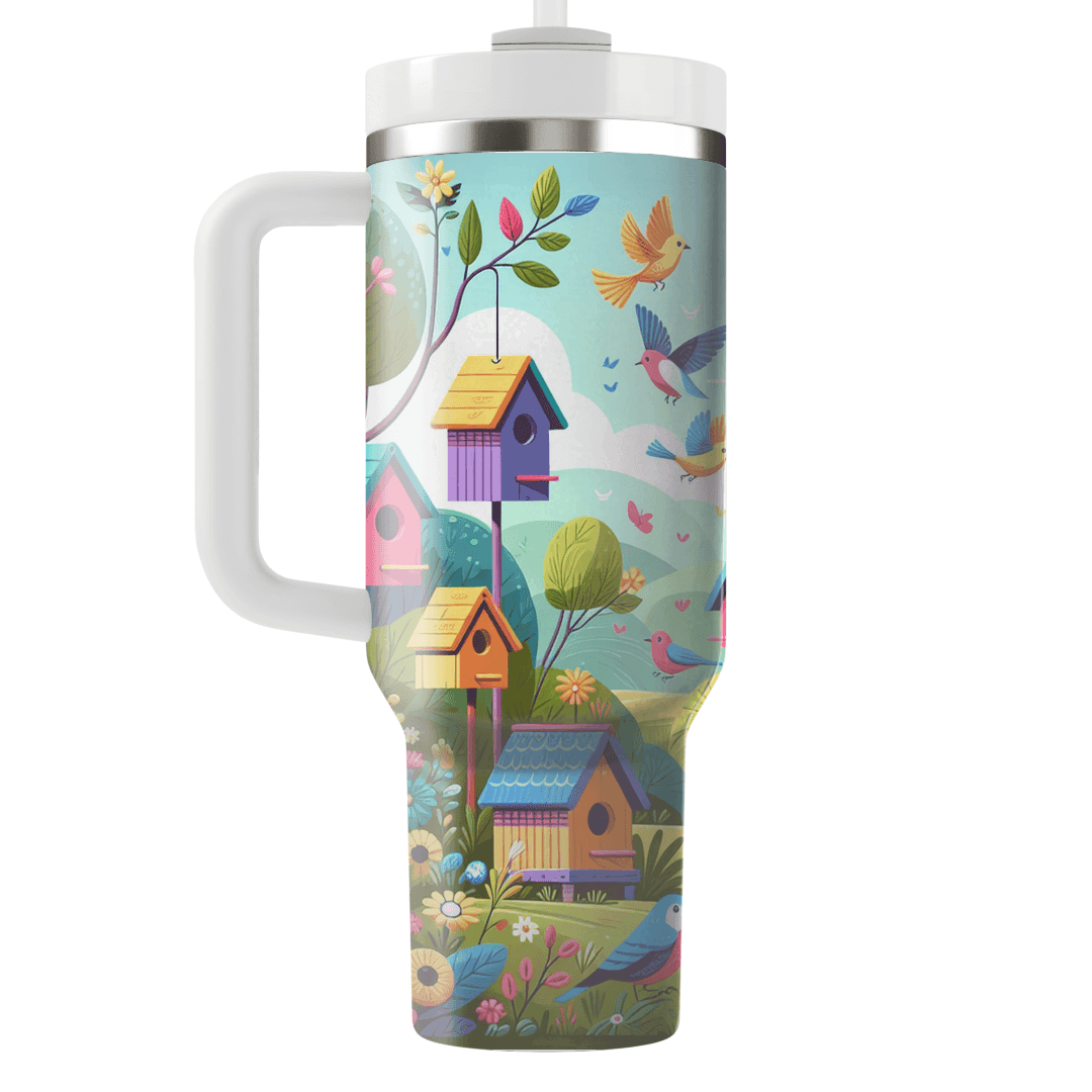Charming Birdhouse  Custom Tumblers