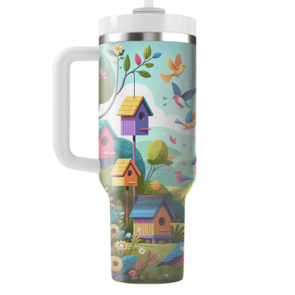 Charming Birdhouse  Custom Tumblers